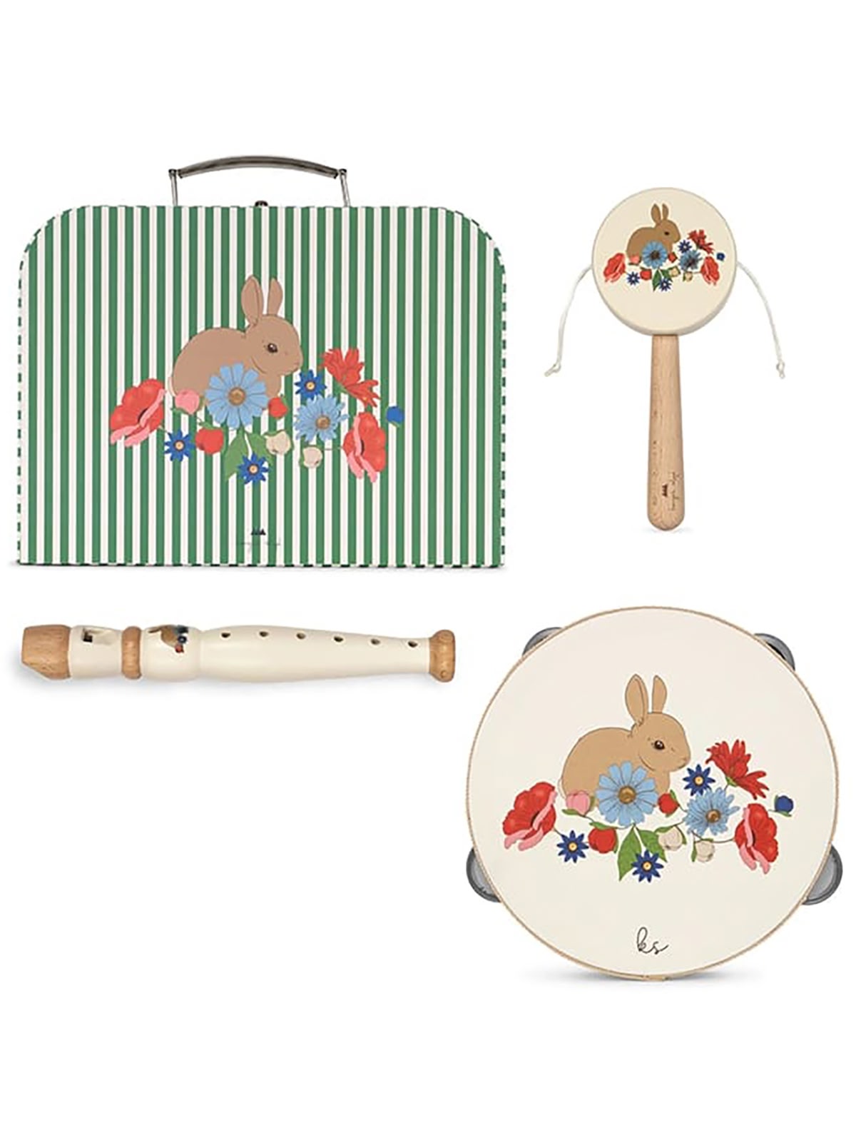 Набор музыкальных инструментов Wooden Bunny Tokki 