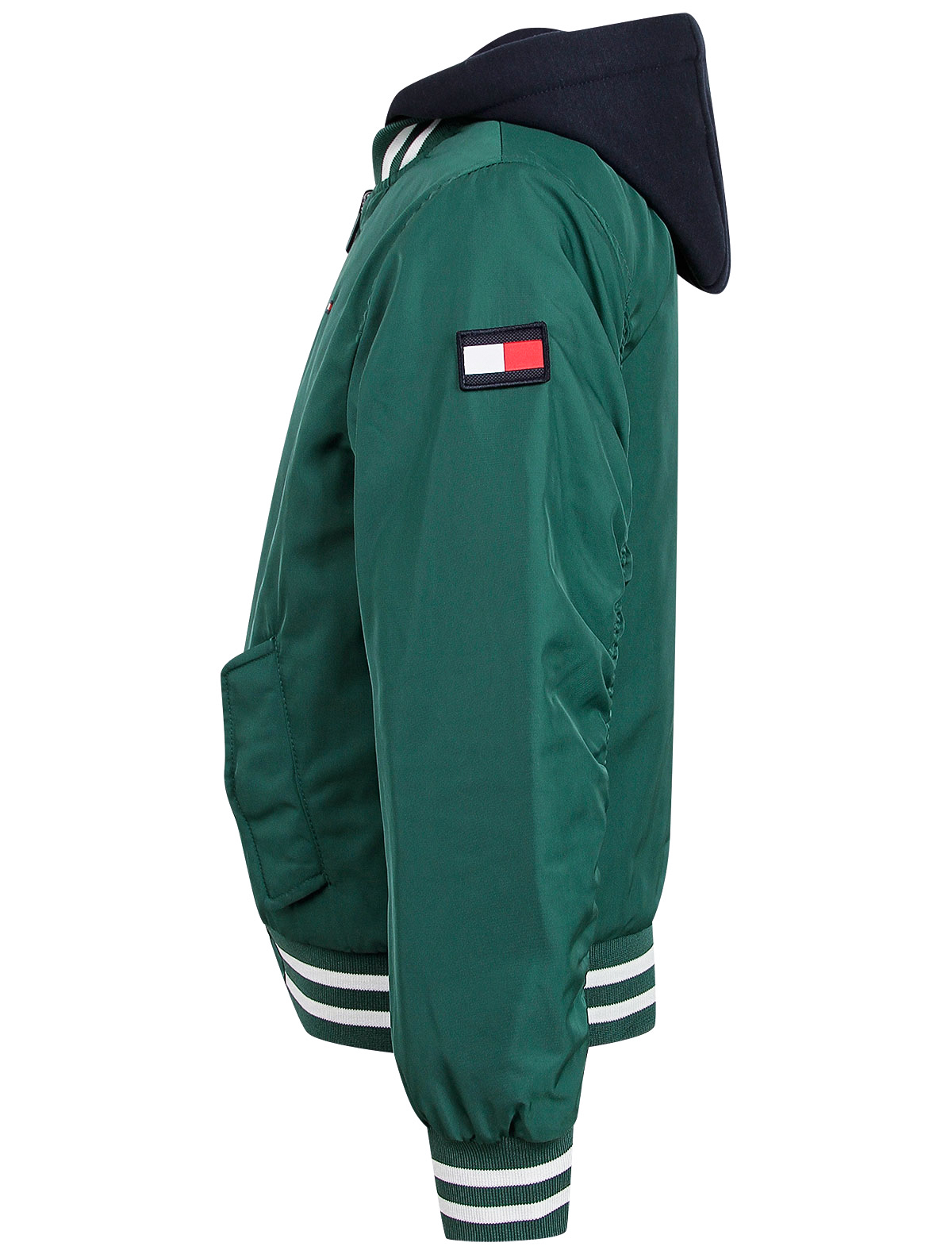 Куртка TOMMY HILFIGER 2398420, цвет зеленый, размер 9 1074519270703 - фото 3