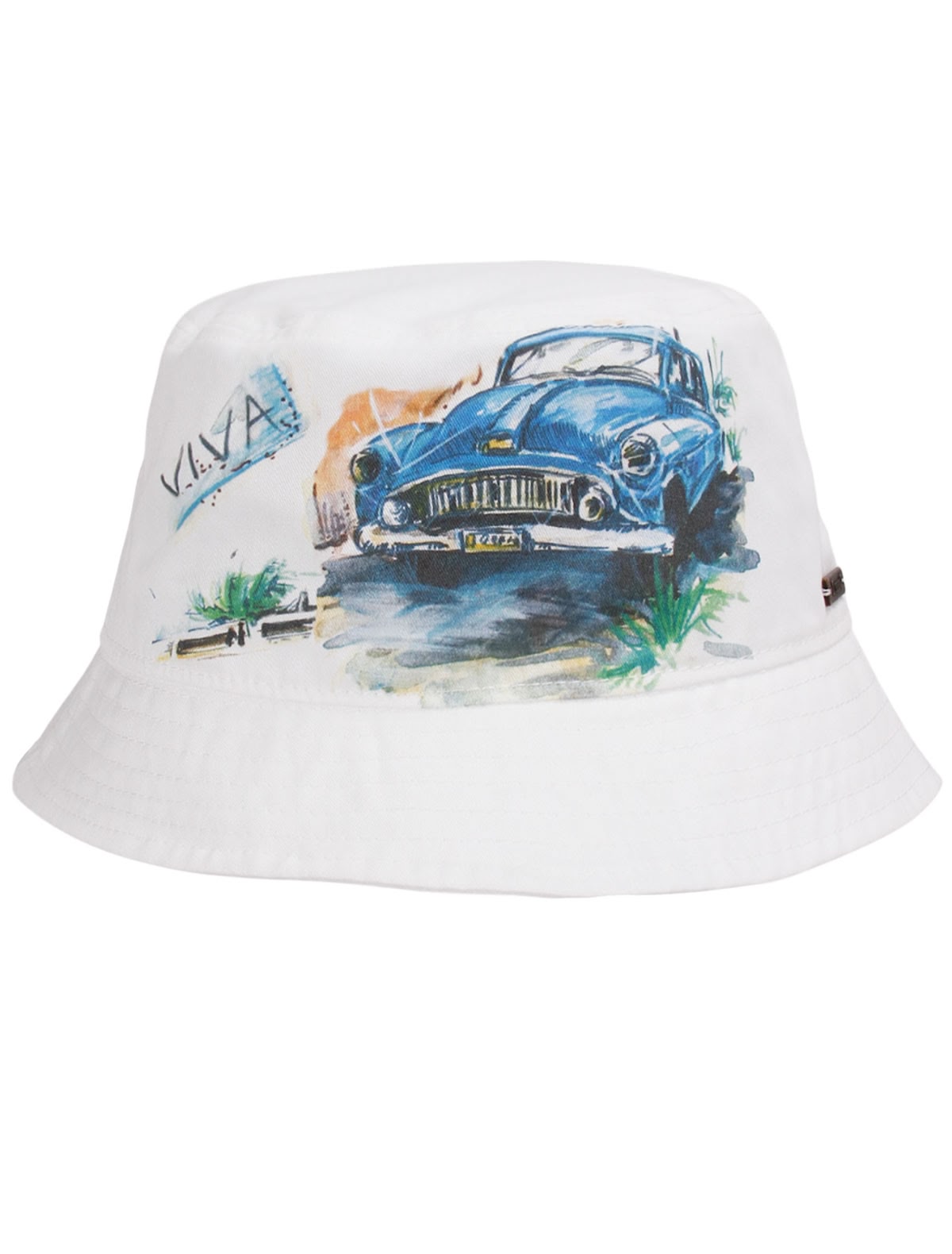 Хлопковая панама с принтом