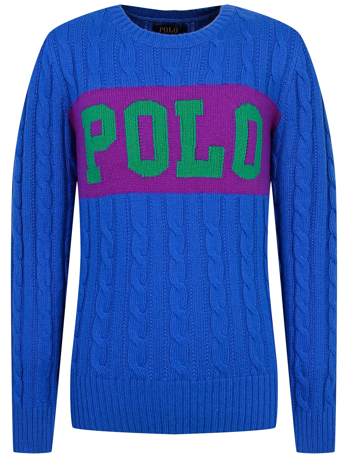 Синий джемпер POLO