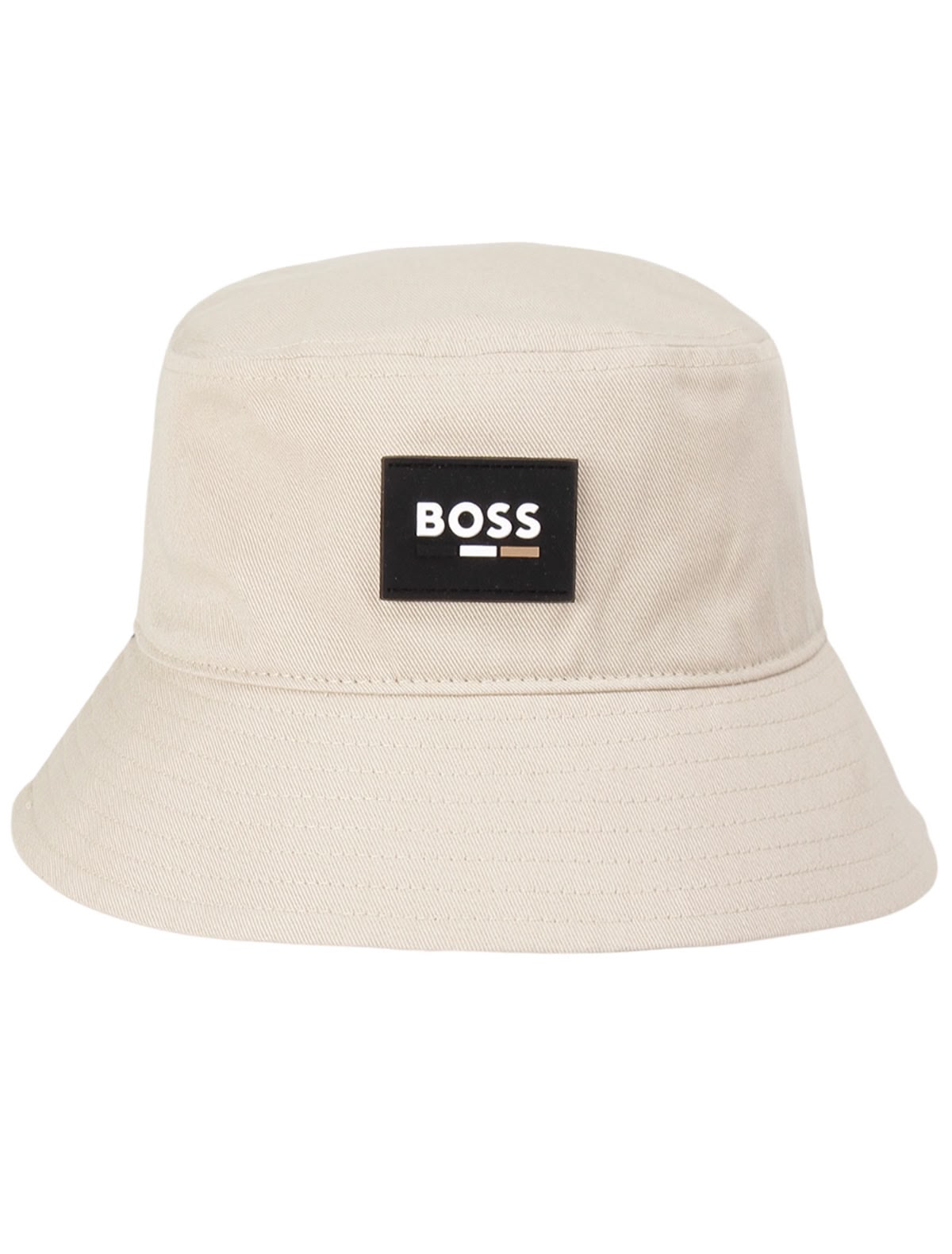 Кремовая панама с логотипом