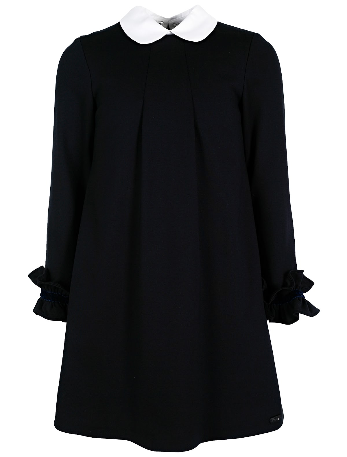 Платье со съёмным воротничком