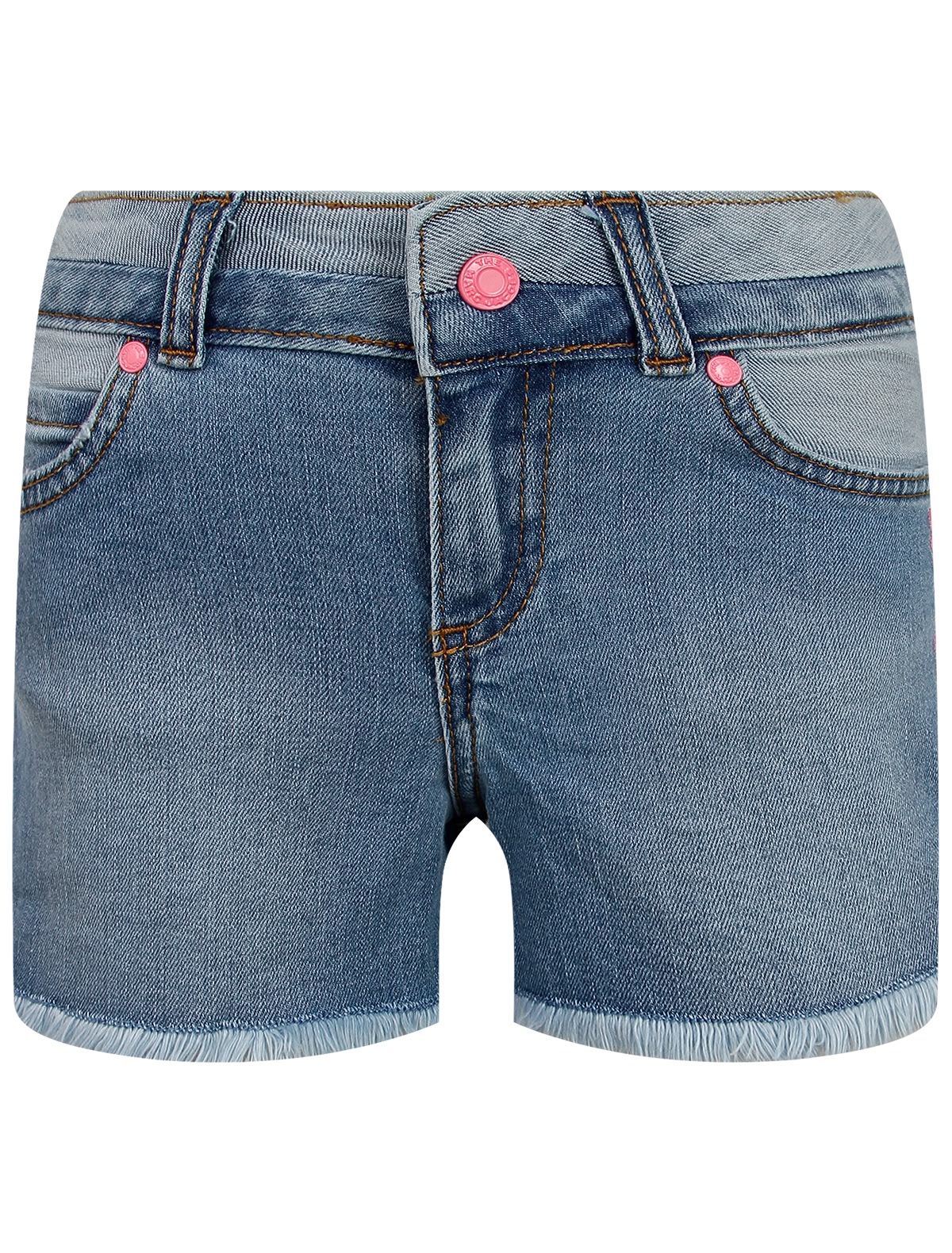 Шорты из денима с вышивкой логотипа