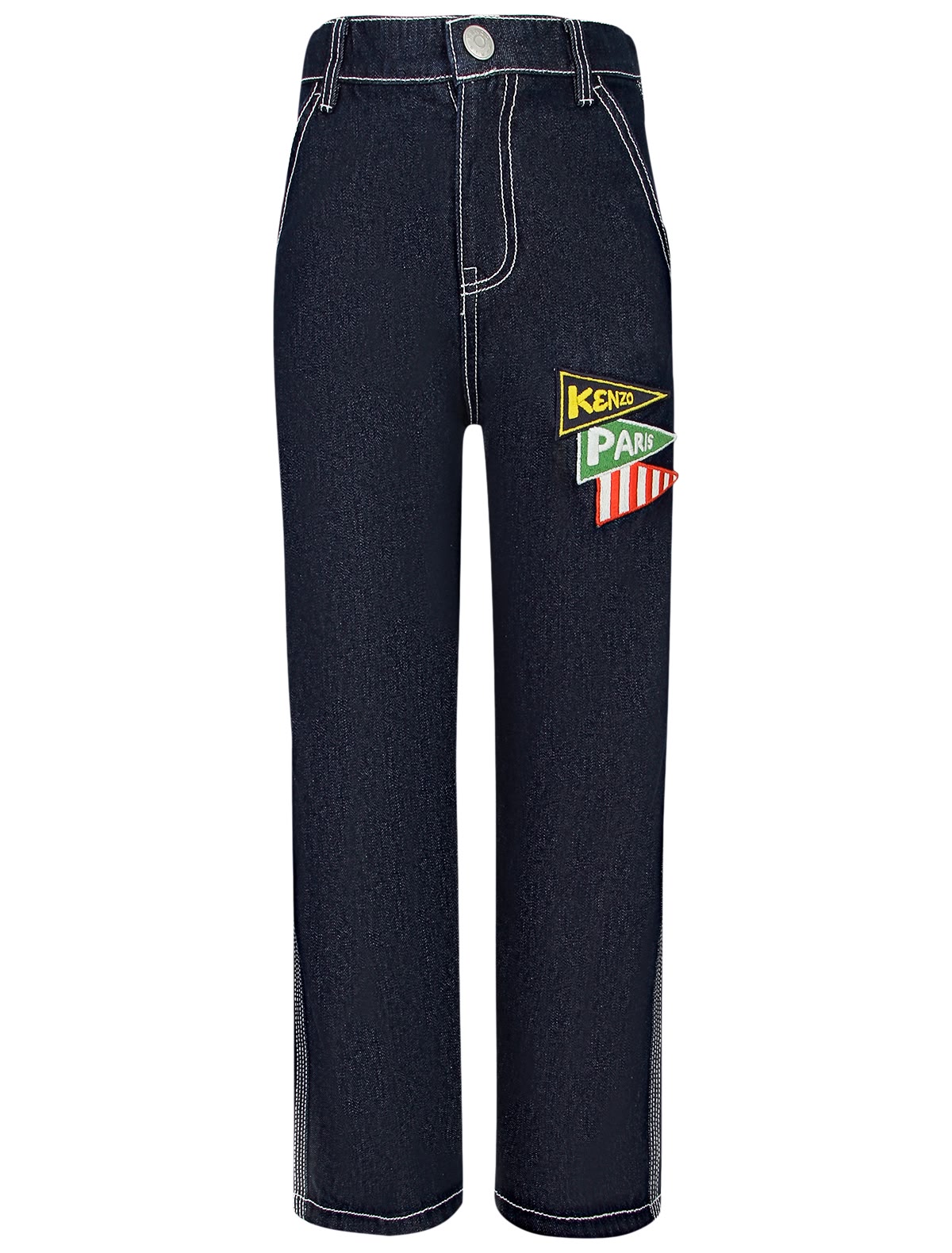 Джинсы с патчами