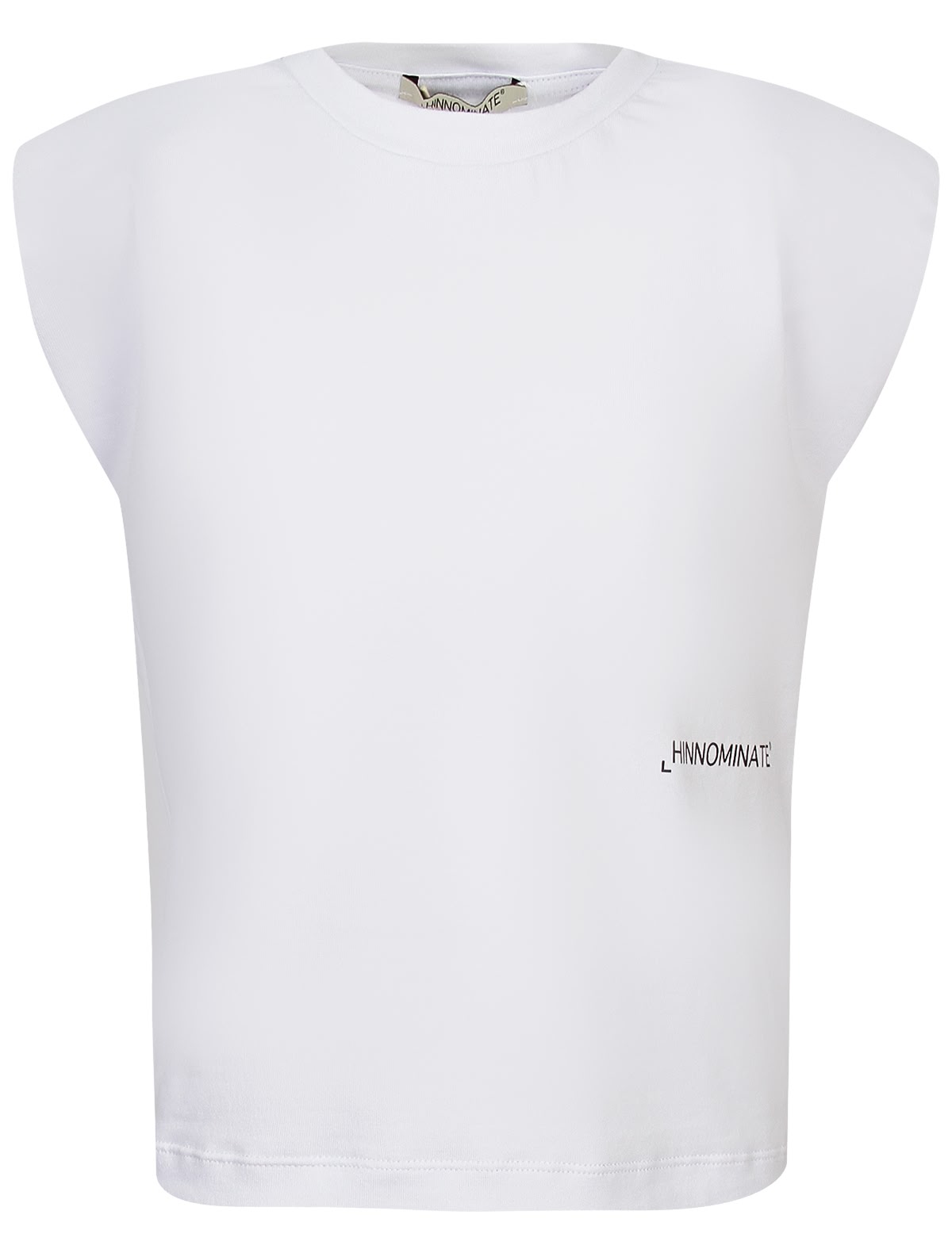 Белая футболка с логотипом