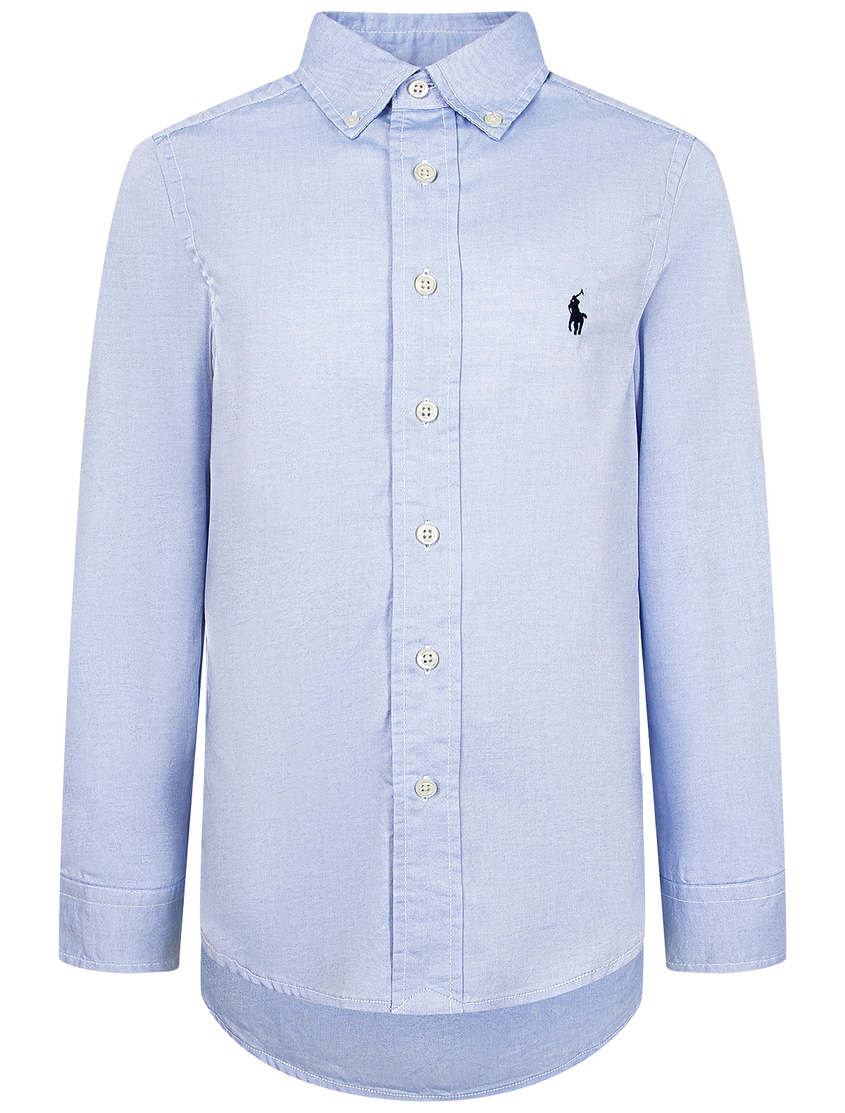 Рубашка Ralph Lauren голубого цвета