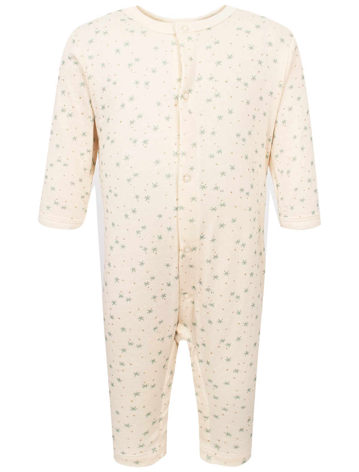 Кремовый комбинезон из хлопка