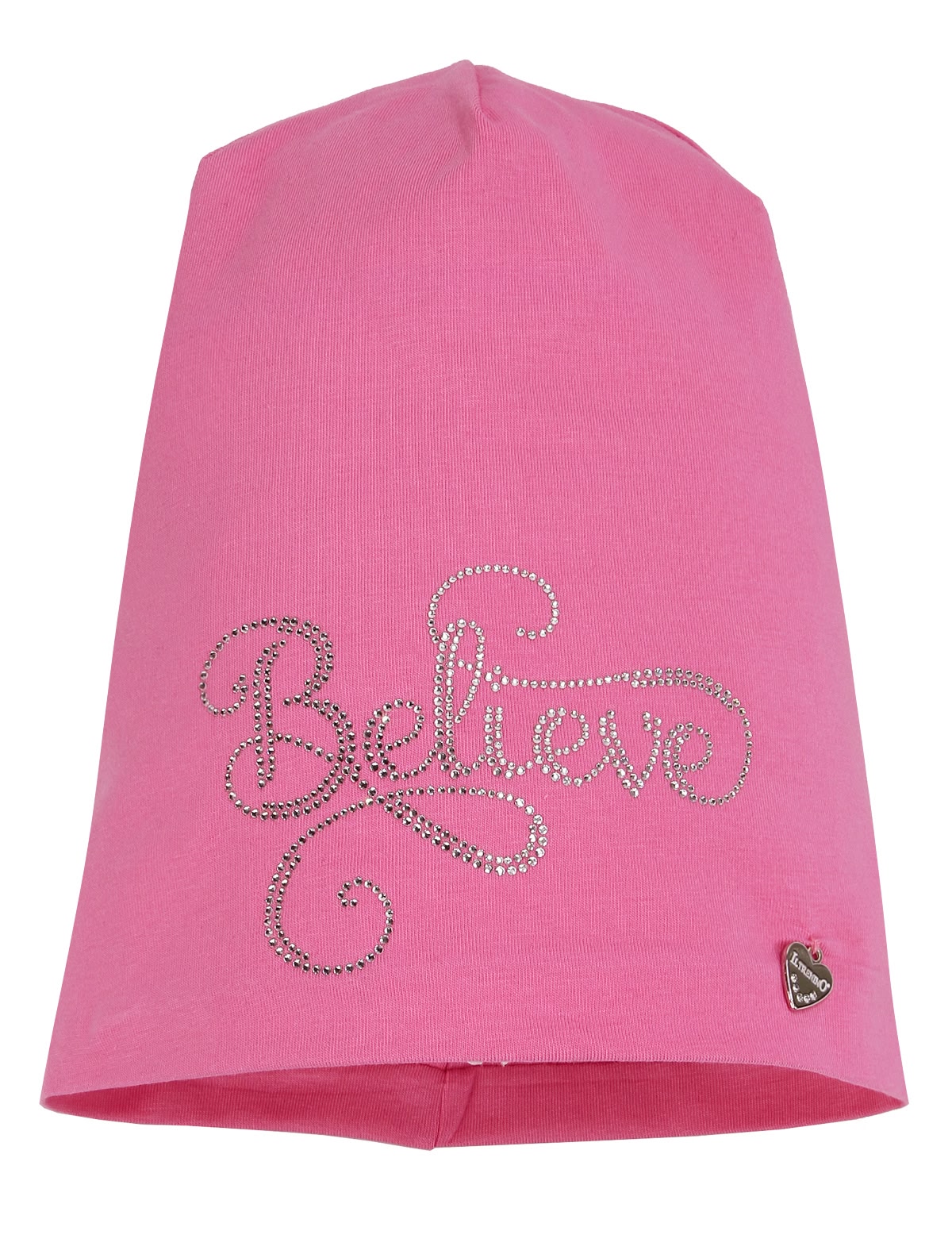 Шапка с мерцающей надписью