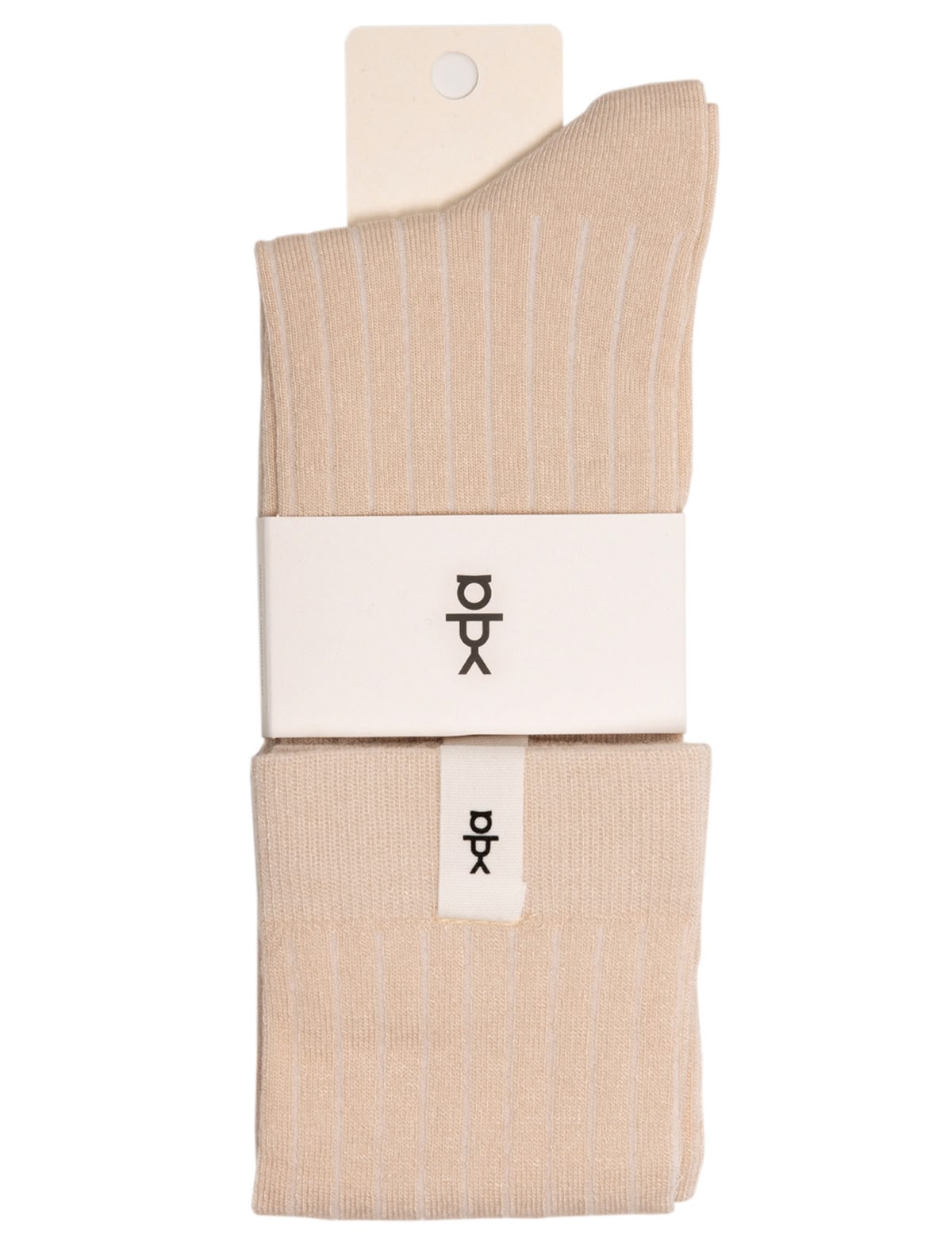 Кремовые гольфы из бамбука