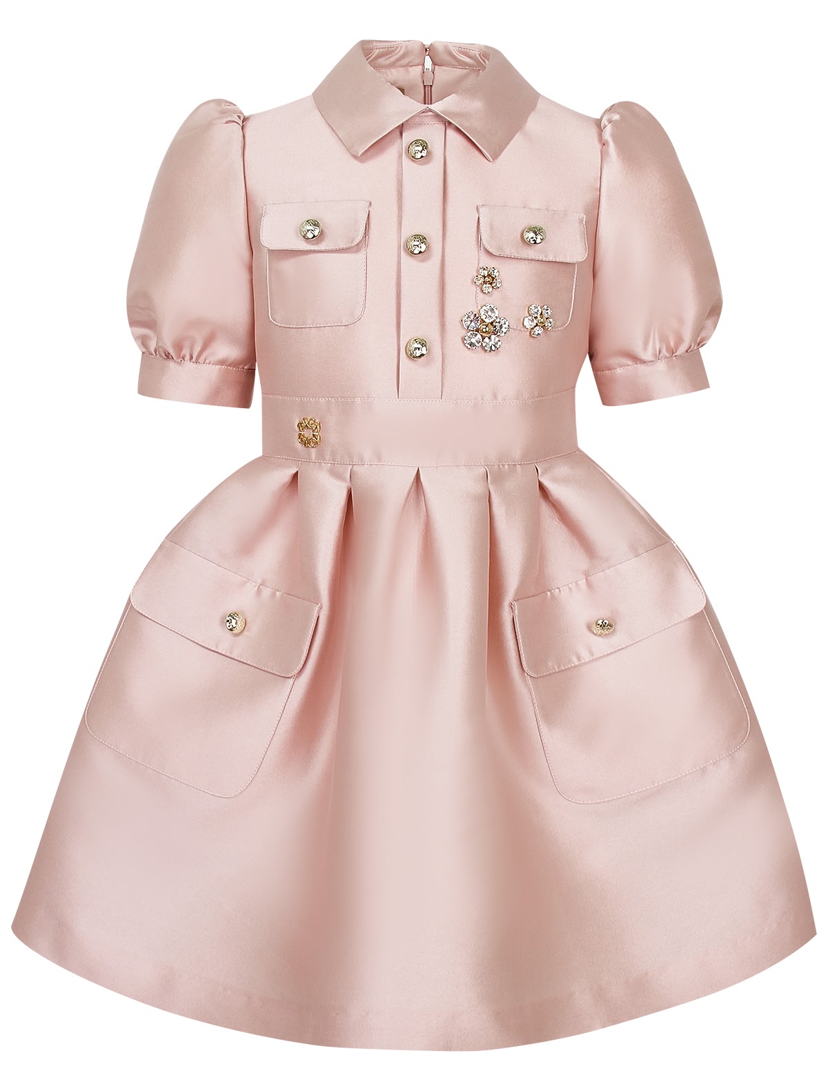 Платье с кристаллами