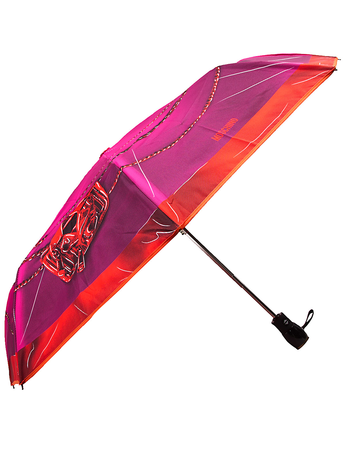 Зонт Love Moschino розового цвета