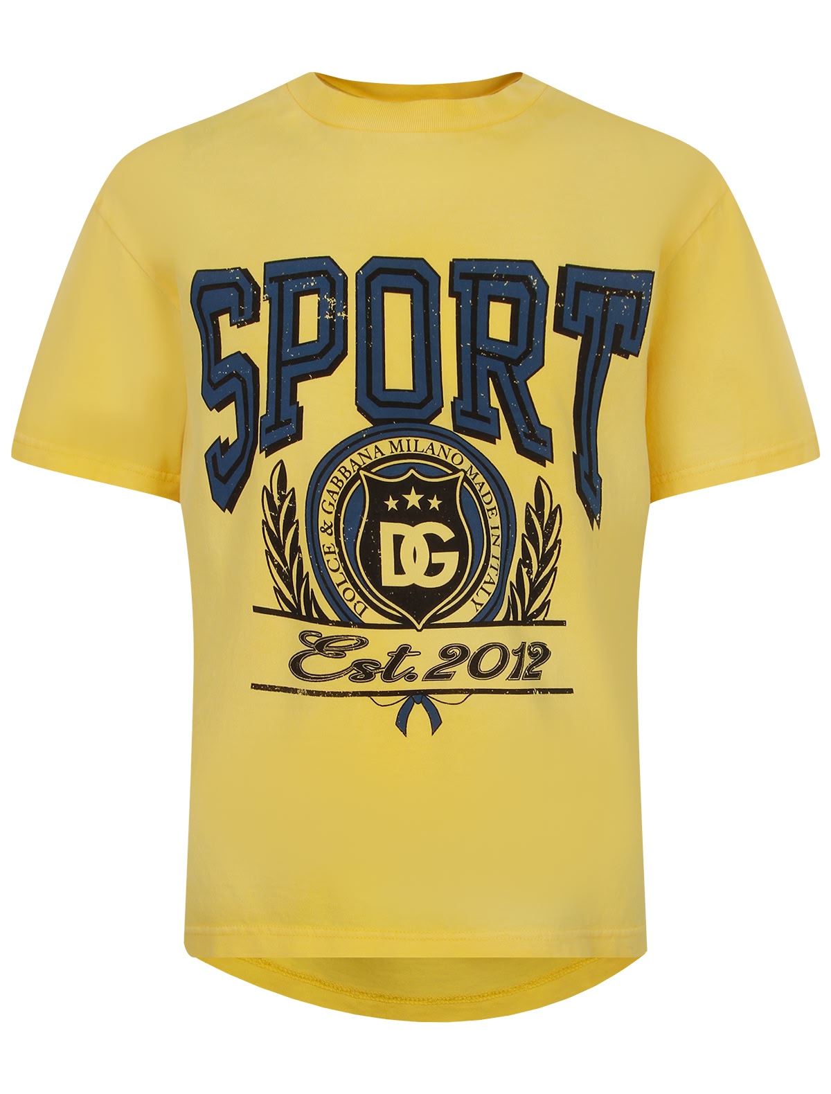 Жёлтая футболка Sport