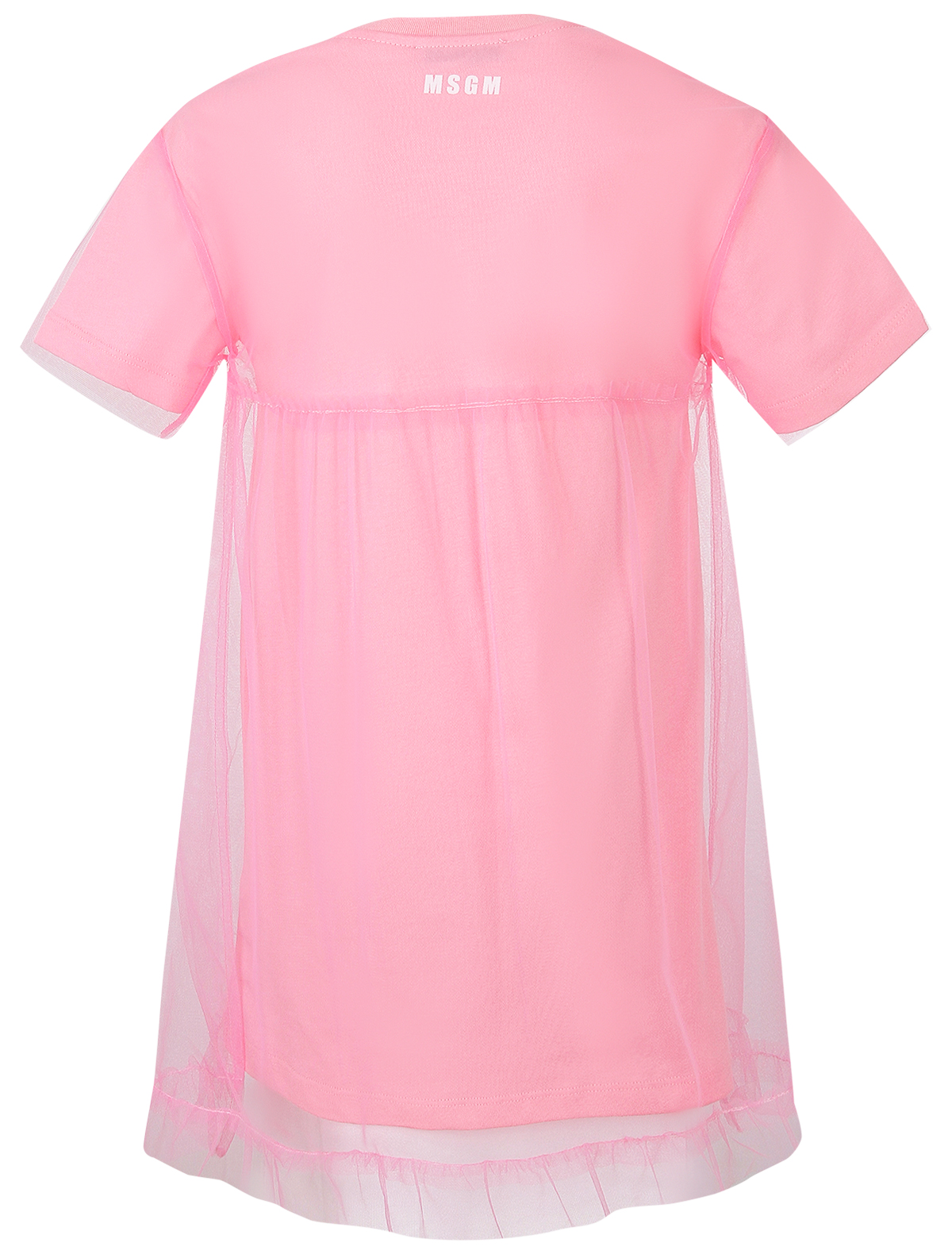 Платье MSGM 2668046, цвет розовый, размер 9 1054609412930 - фото 2