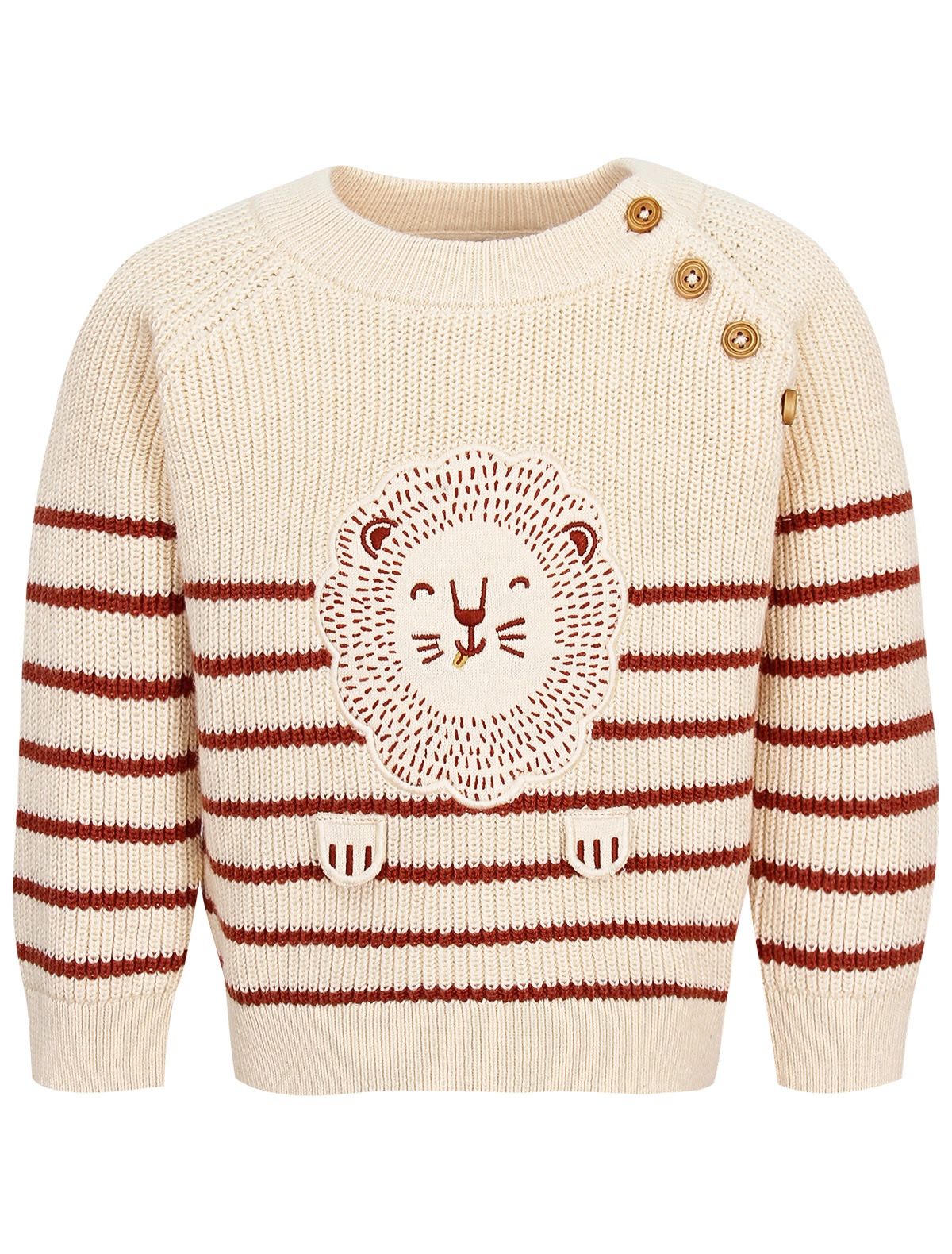 Джемпер со львом