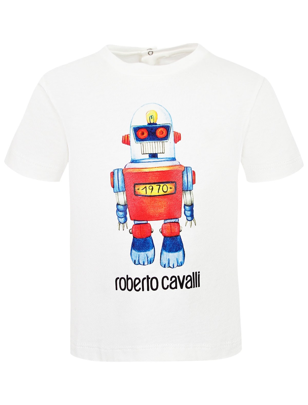Футболка с принтом робот