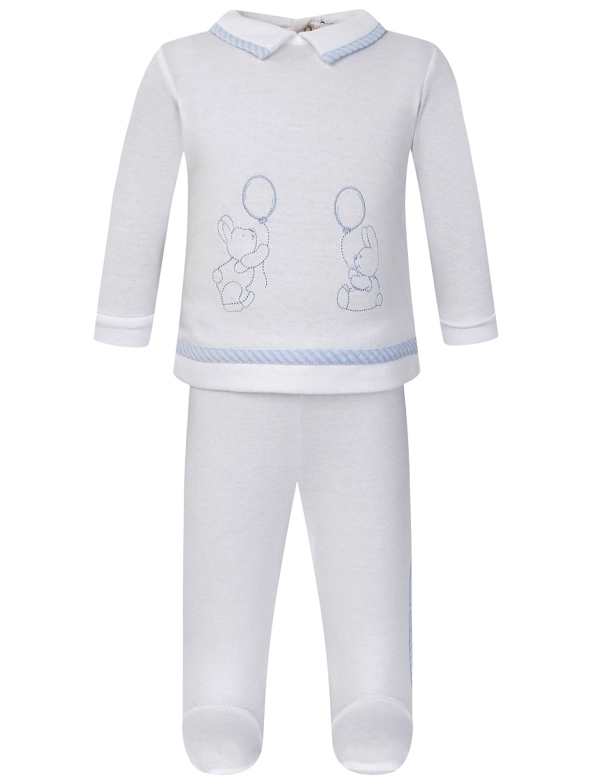 Комплект хлопковый из брюк и лонгслива