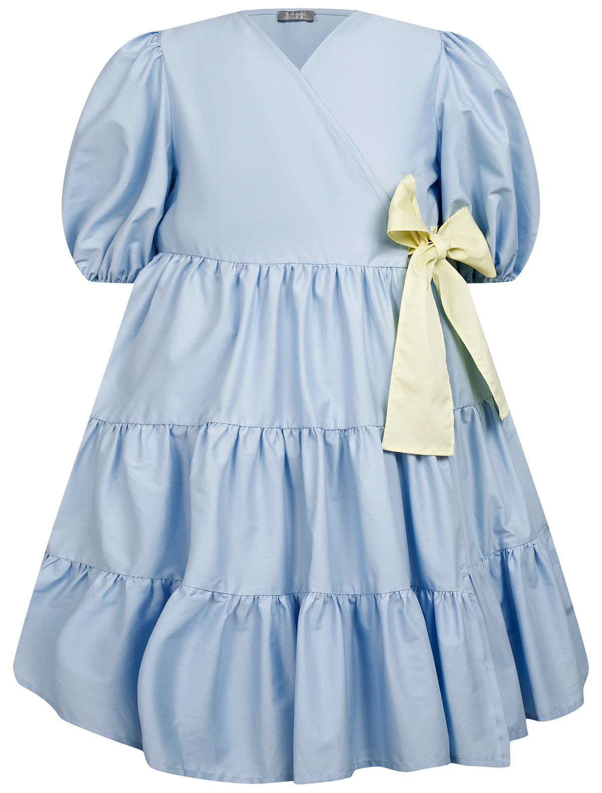 Платье Il Gufo 2291550, цвет голубой, размер 9 1054509179957 - фото 1