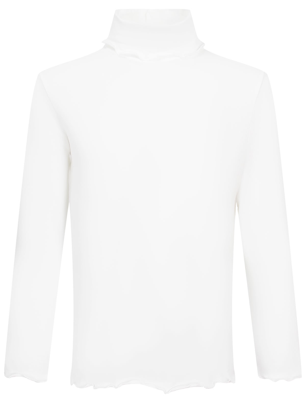 Молочно-белая водолазка