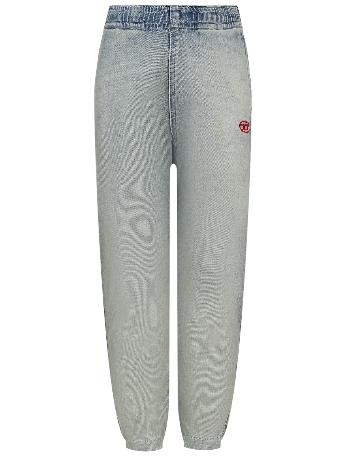 Джинсы-джоггеры с эффектом выцветания