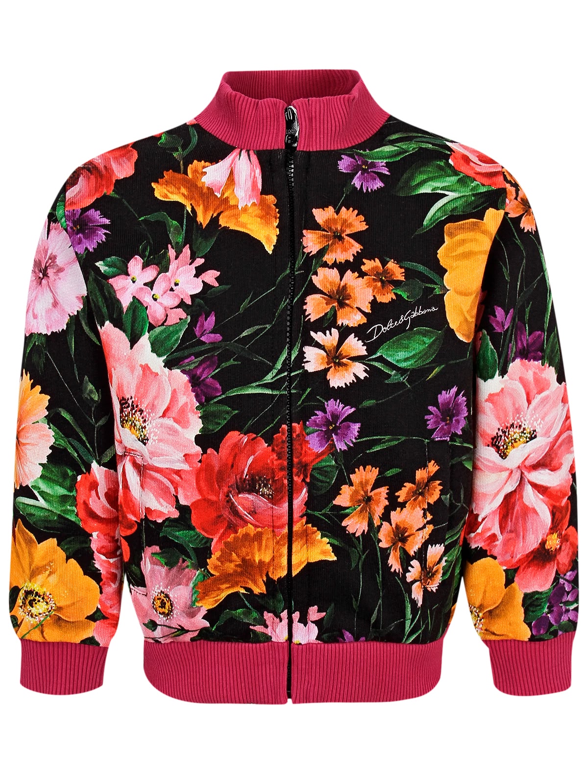 Толстовка с цветочным принтом