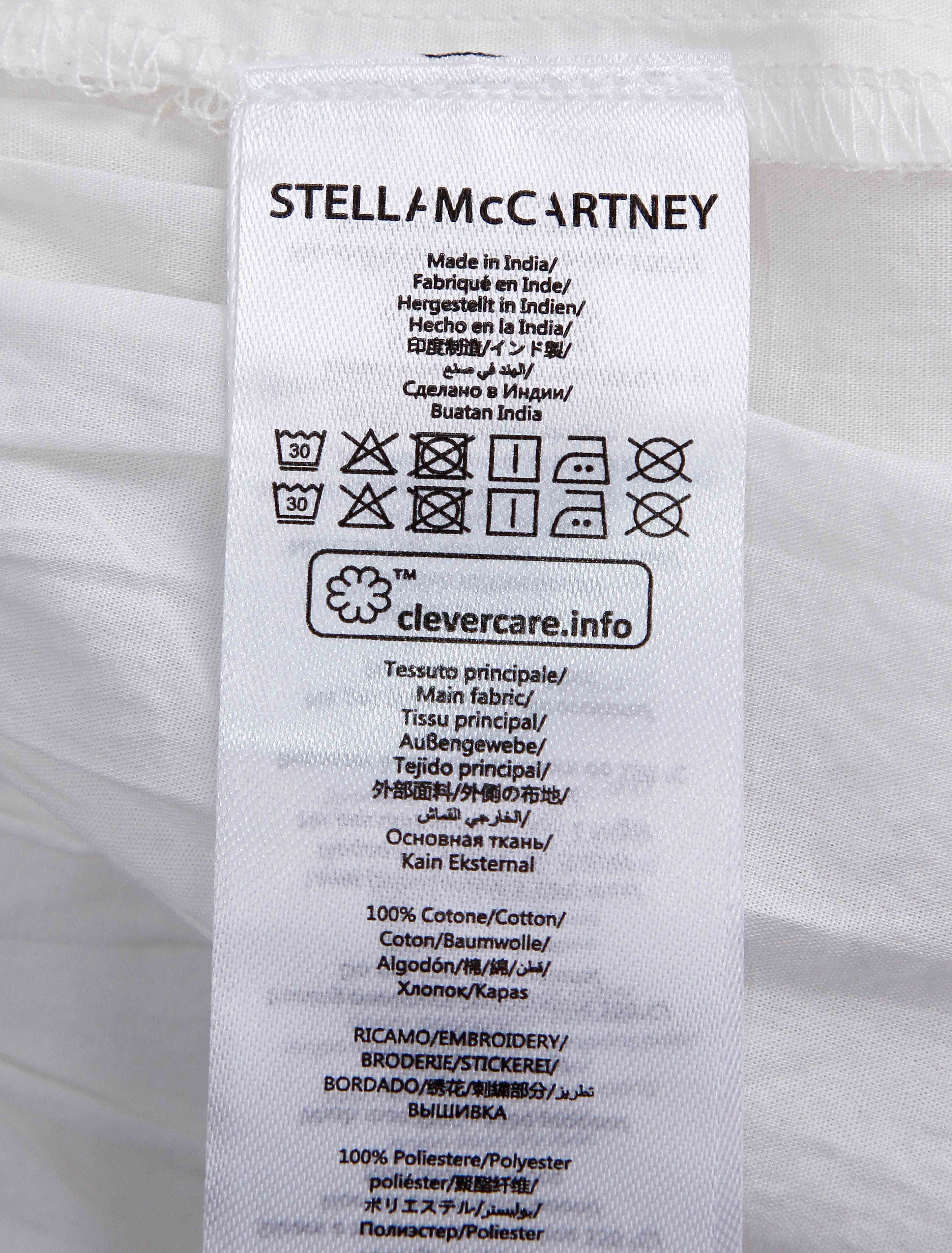Блуза Stella McCartney 2156582, цвет разноцветный, размер 2 1032109070157 - фото 3