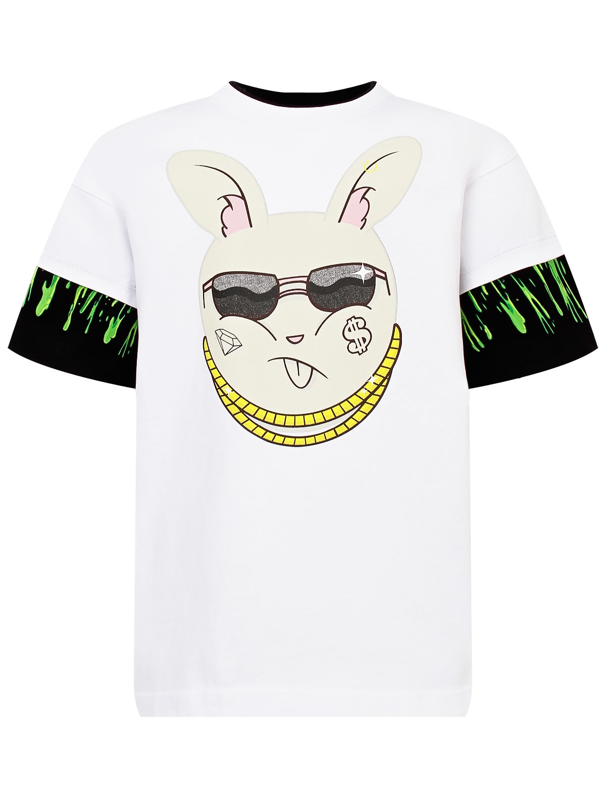 Футболка с зайцем в темных очках