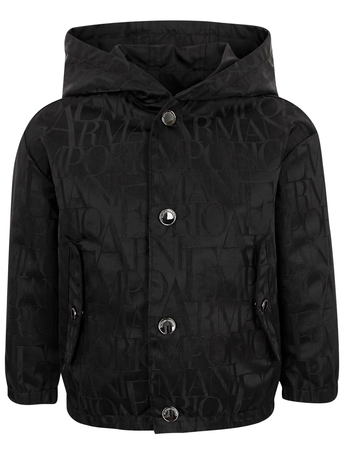 Куртка со сплошным принтом логотипа