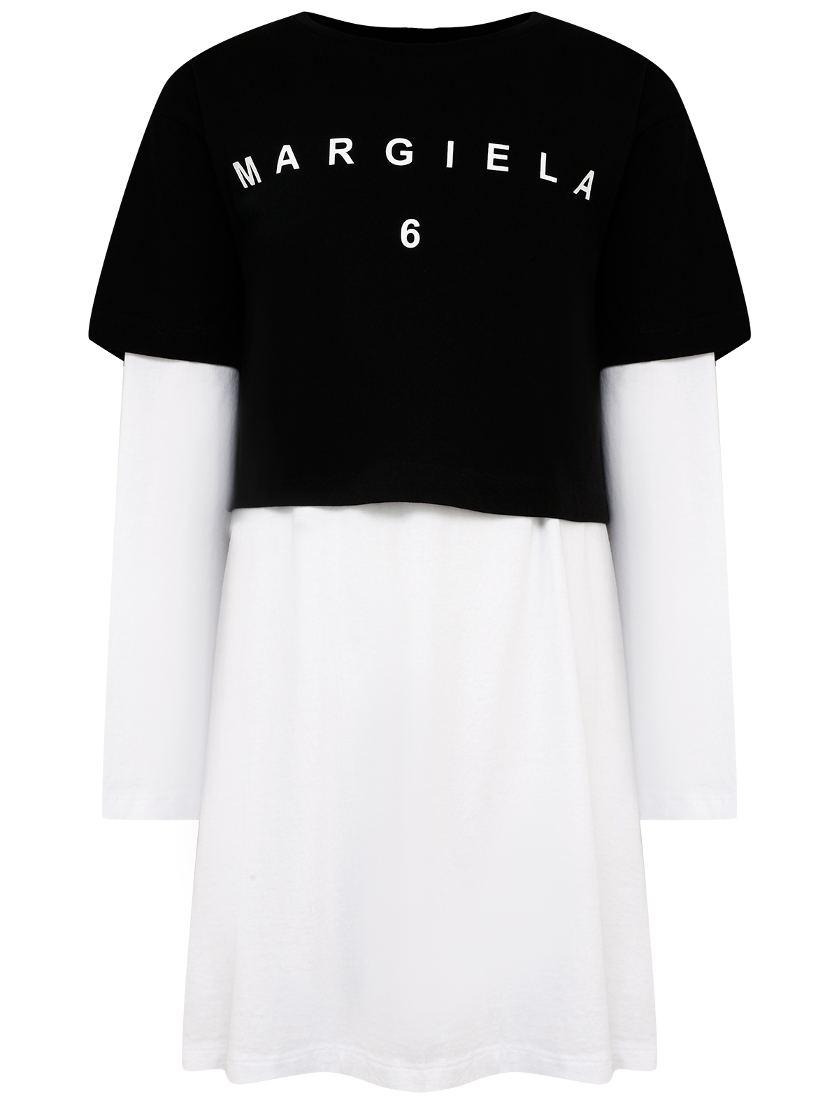 Платье MM6 Maison Margiela 2488736, цвет черный, размер 13