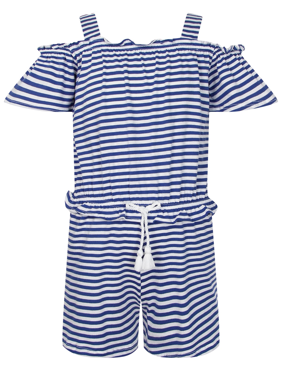 Полосатый комбинезон из хлопка