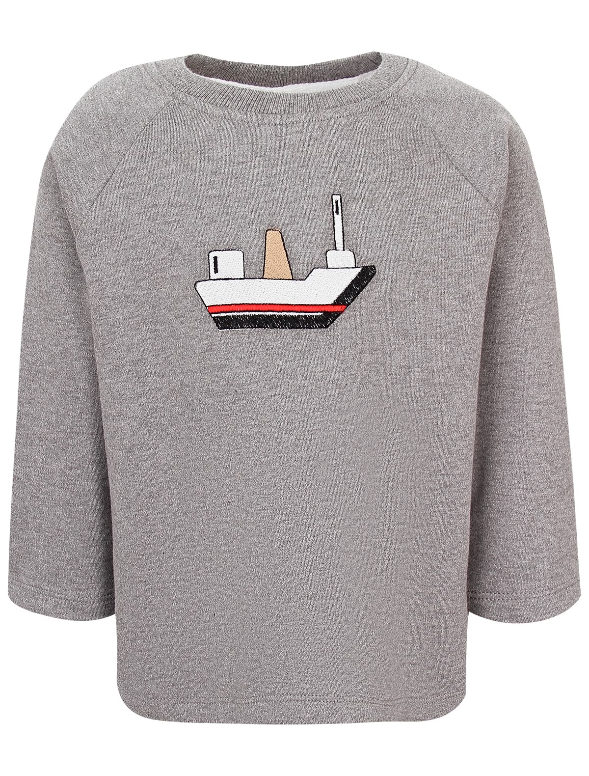 Свитшот с принтом пароход