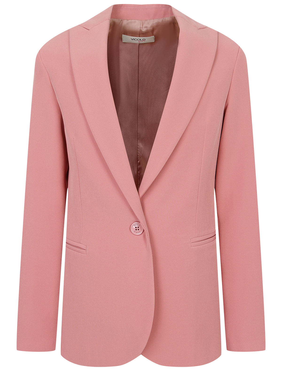 Пиджак Vicolo 2506282, цвет розовый, размер 13 1334509280601 - фото 1