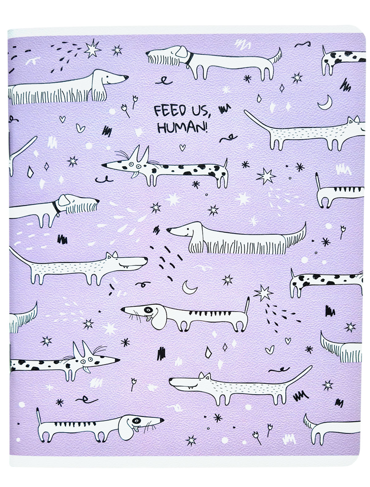 Тетрадь общая Собаки, 165х203 мм, 48 л., клетка