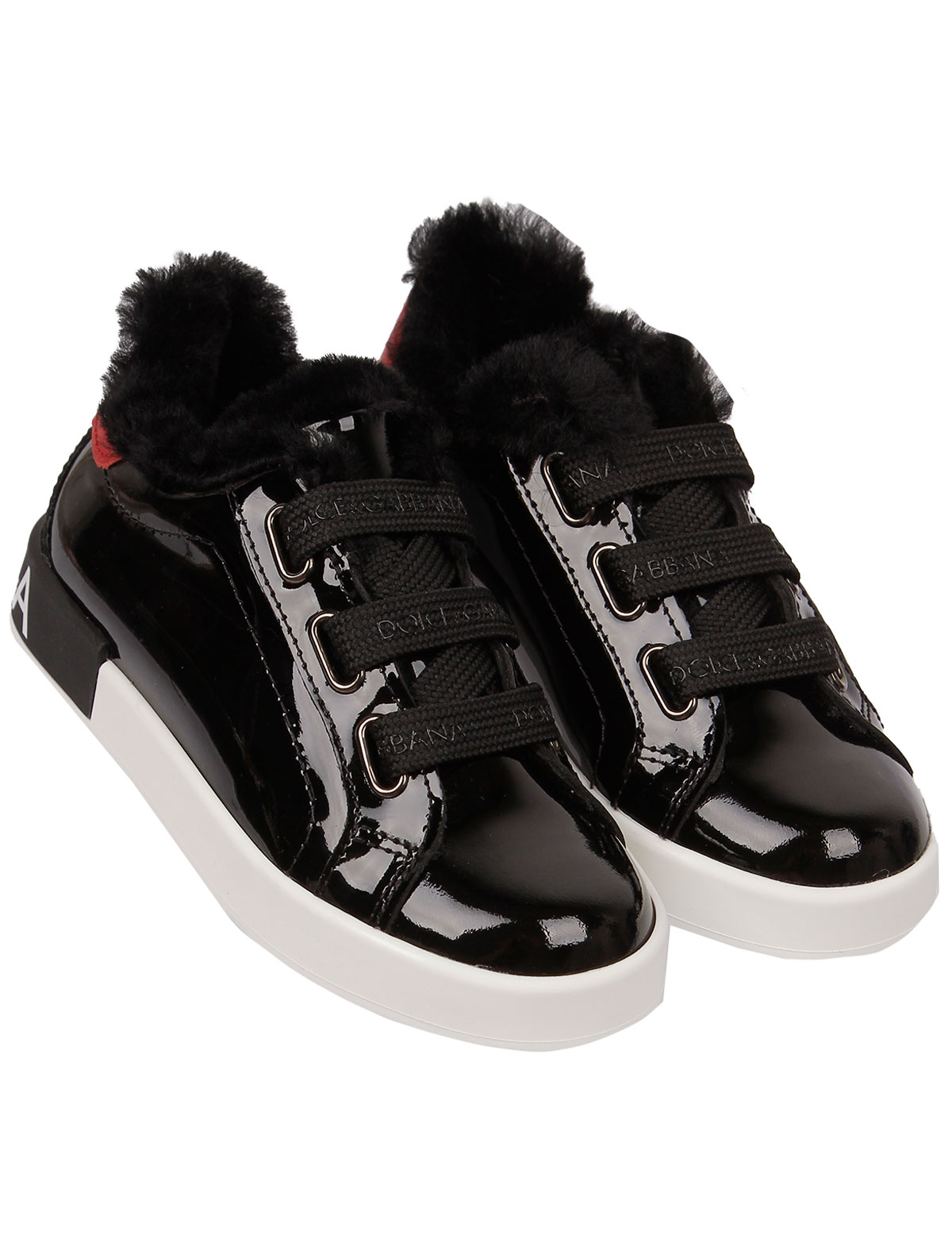 Кеды Dolce & Gabbana 2324434, цвет черный, размер 28 2094509180019 - фото 1