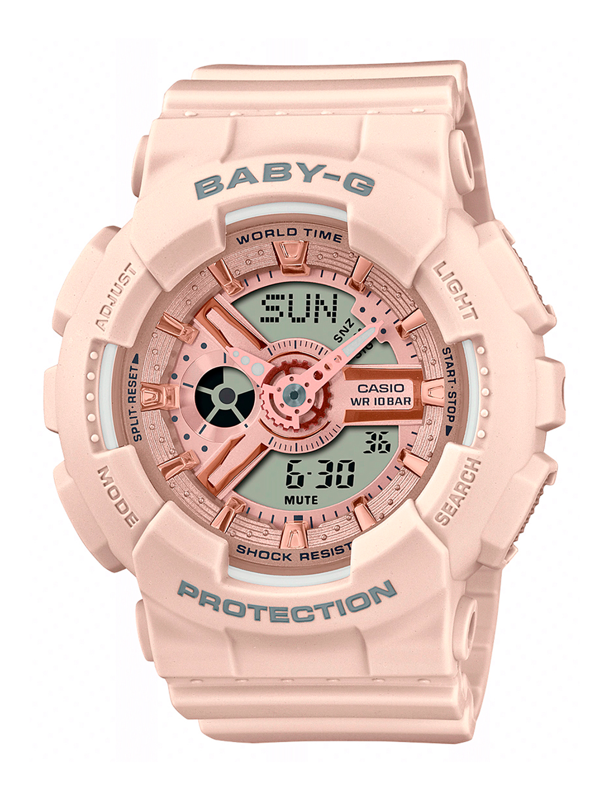 Часы CASIO 2590648, цвет розовый