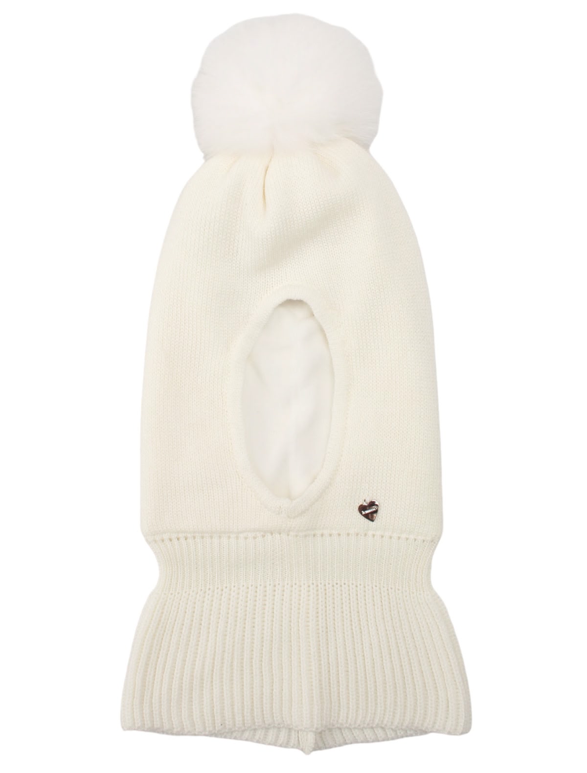 Шерстяной шлем с пумпоном