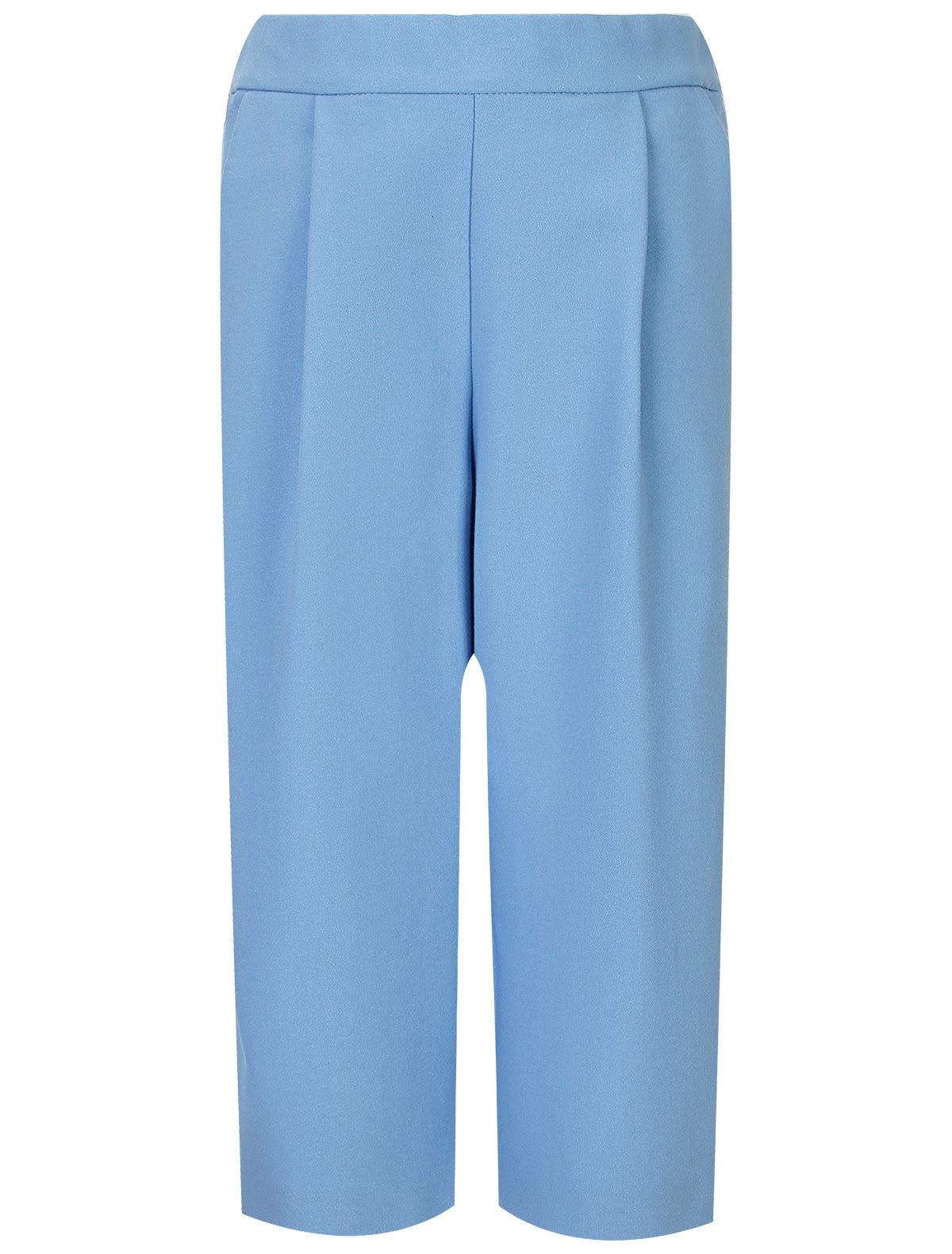 Широкие брюки с защипами