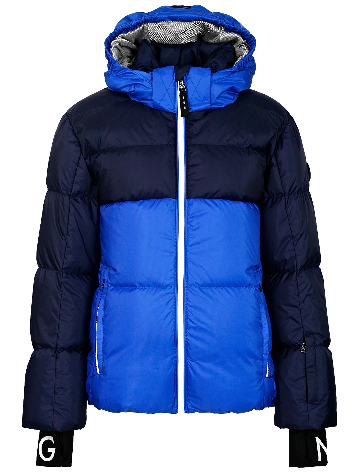 Мембранная куртка в стиле колорблок