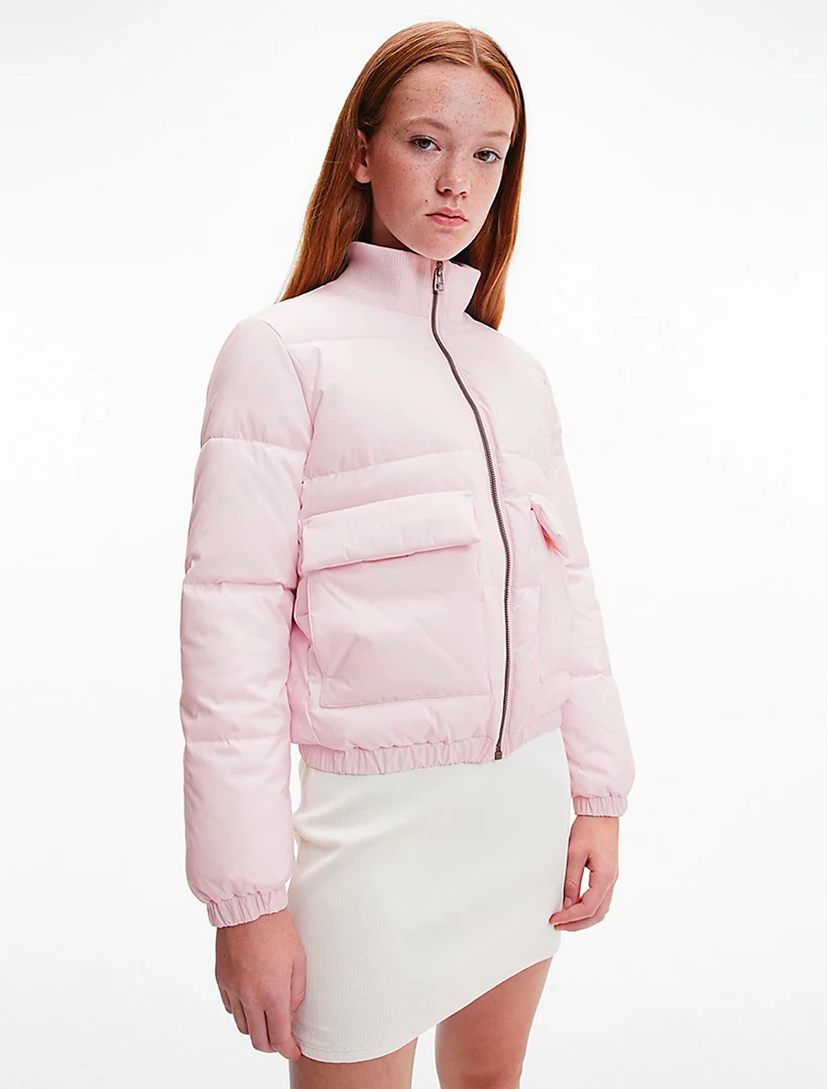 Куртка CALVIN KLEIN JEANS 2403678, цвет розовый, размер 13 1074509271574 - фото 2