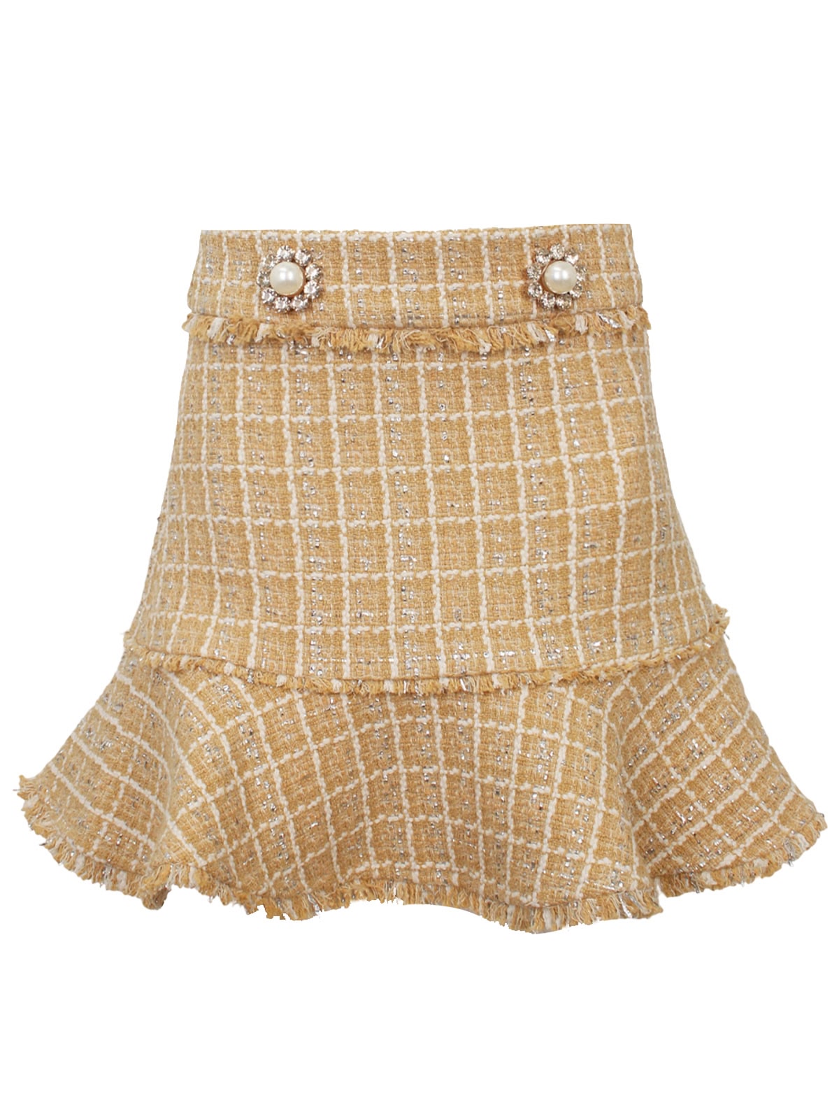 Юбка из твида