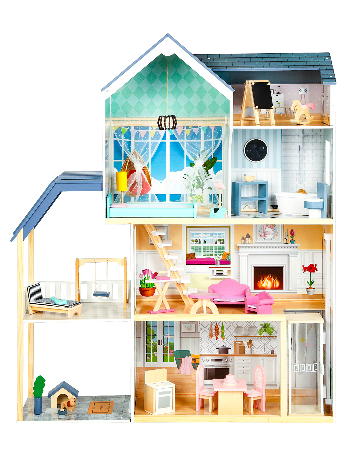 Кукольный дом PAREMO sharktoys кукольный домик конструктор для девочек