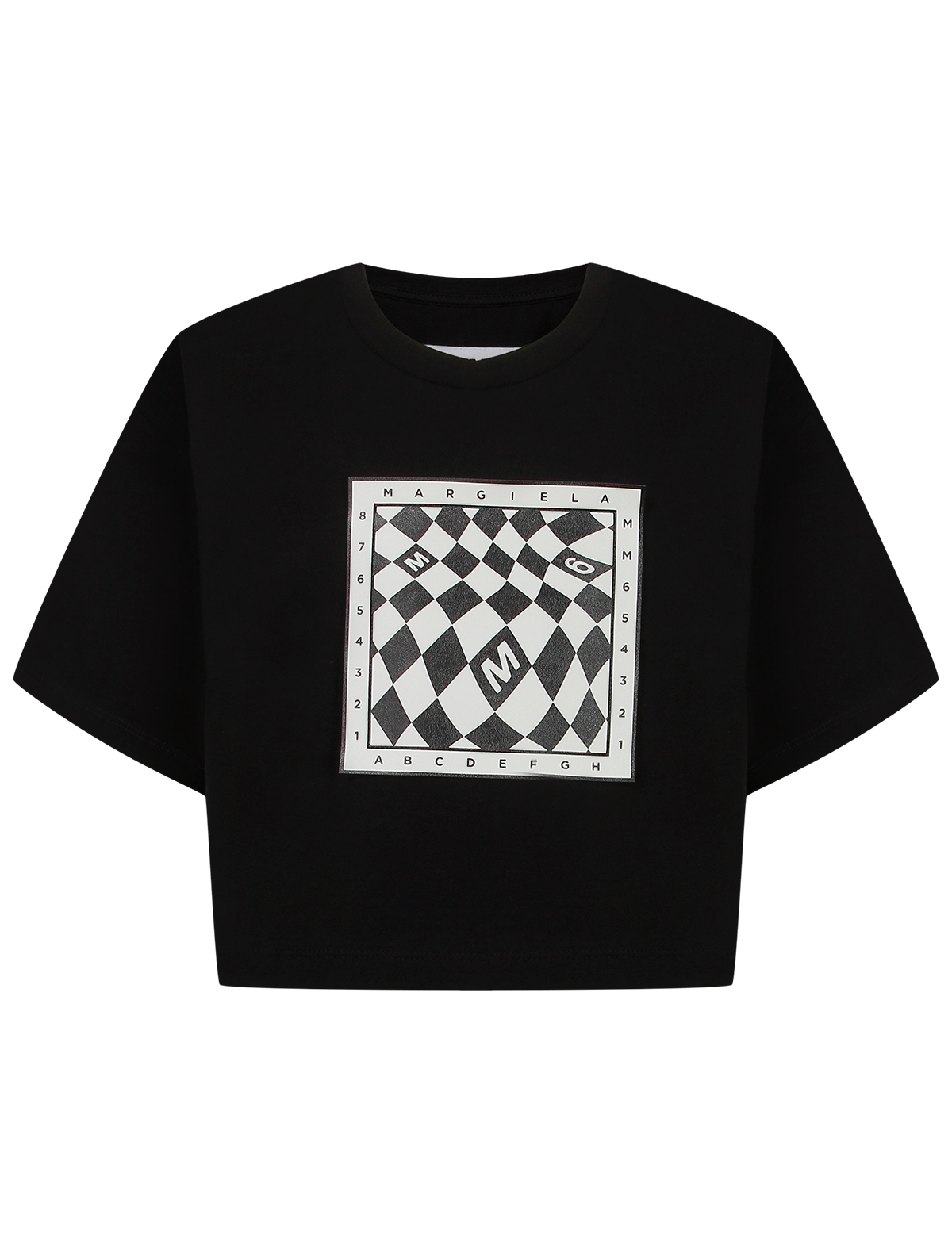 

Футболка MM6 Maison Margiela, Черный, 2518634