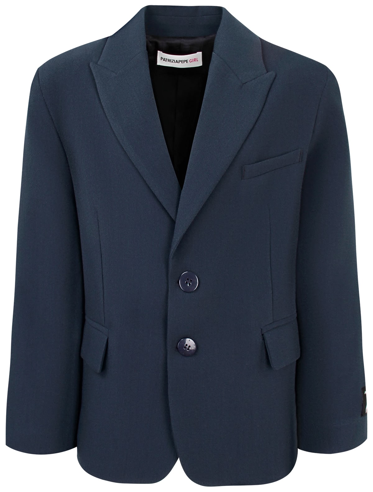 Пиджак глубокого синего цвета