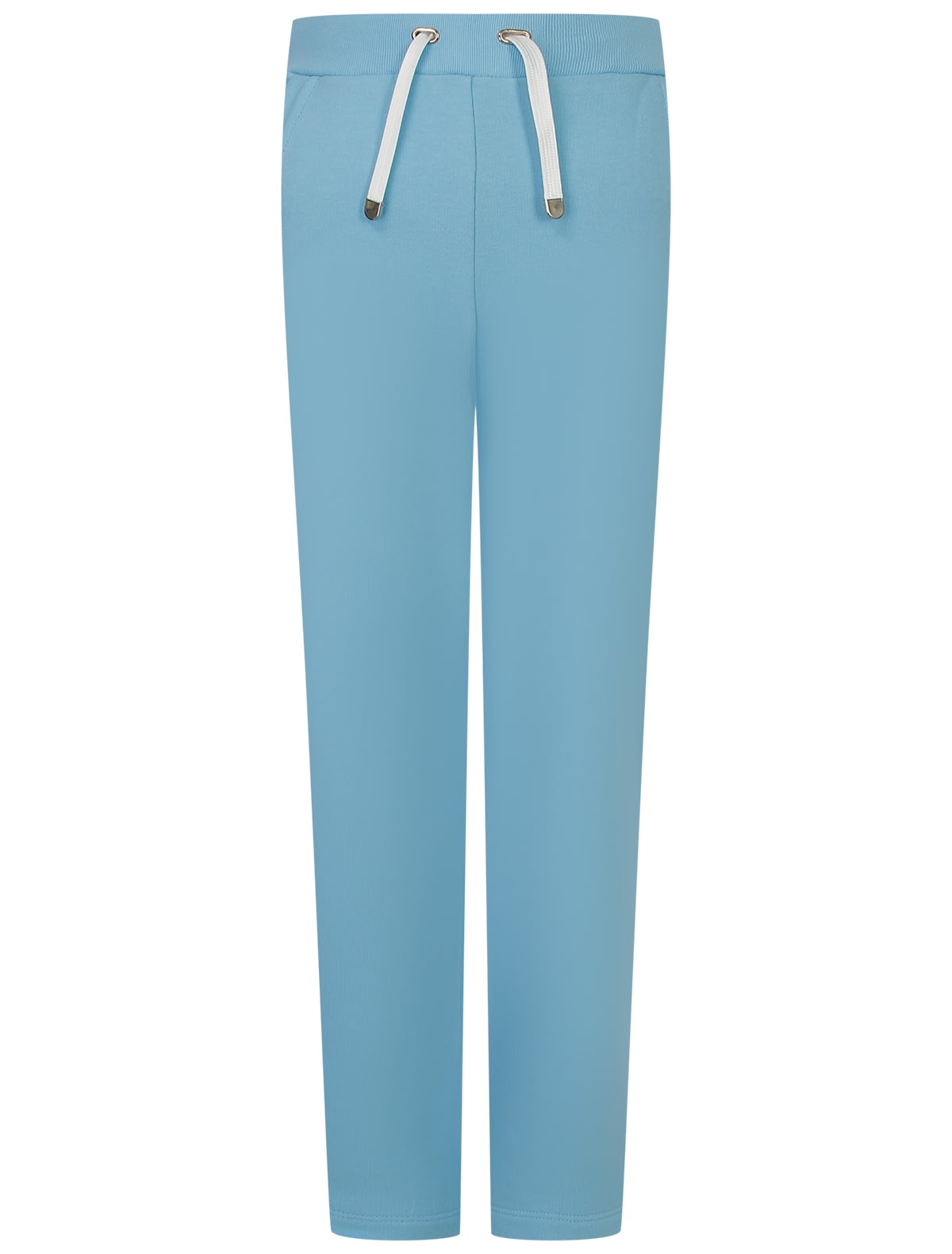 Спортивные брюки небесно-голубого цвета