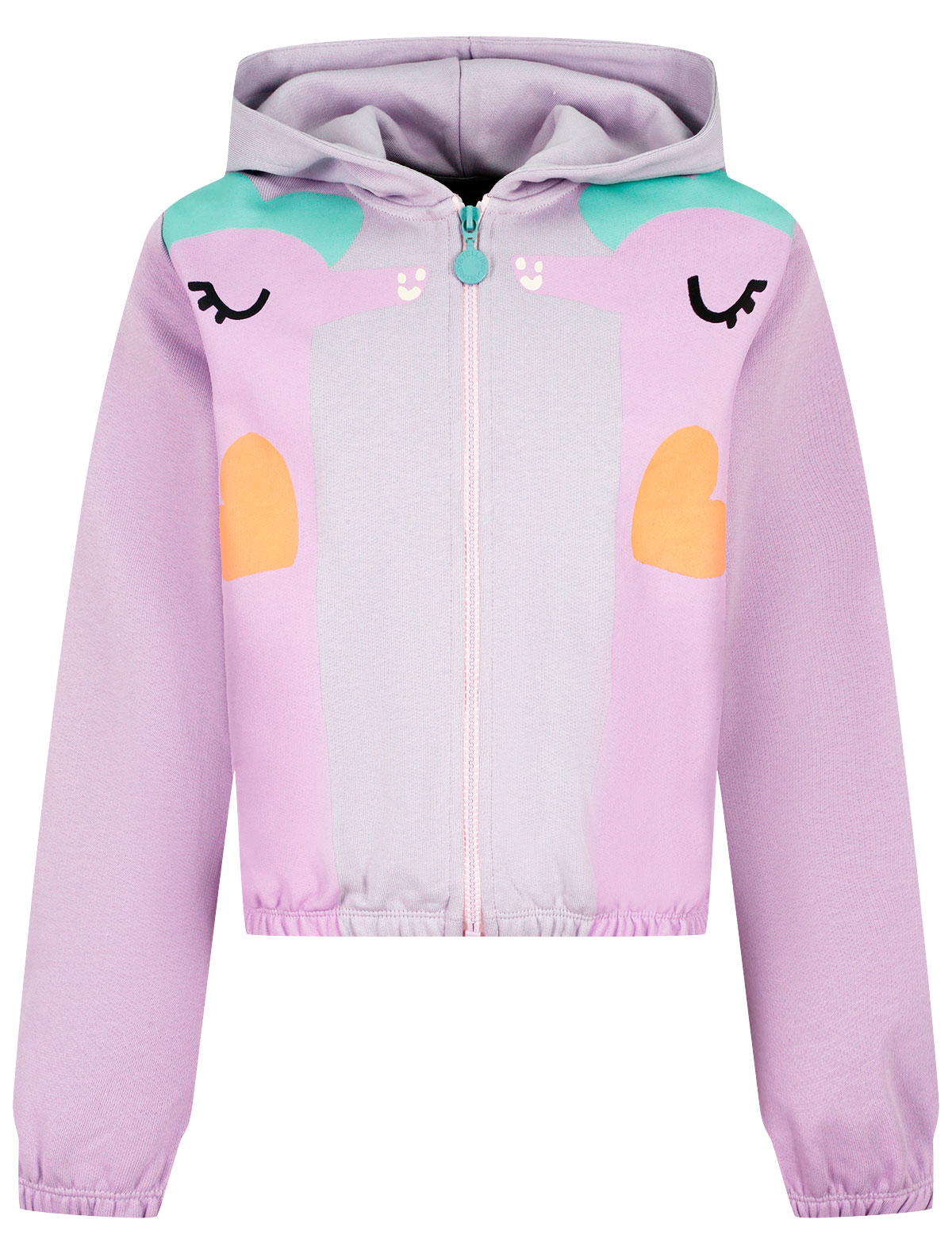 Сиреневая толстовка