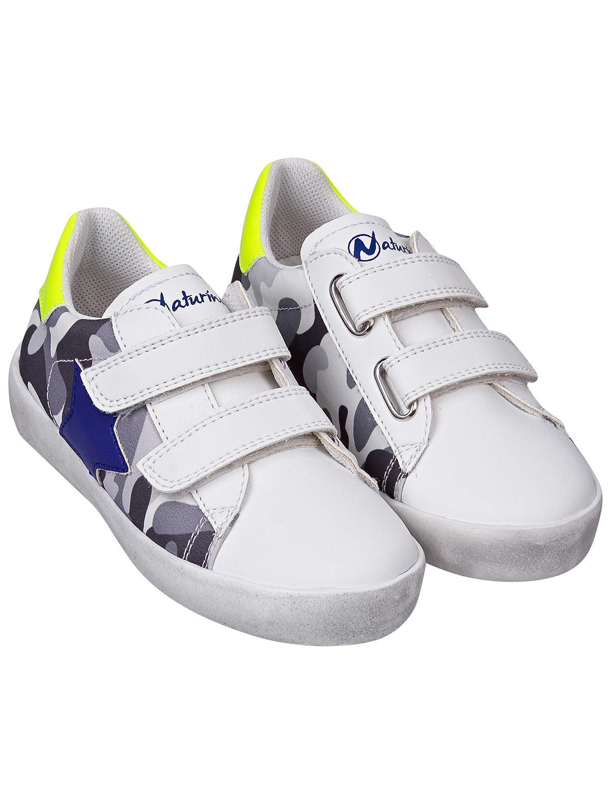 Текстильные кеды на липучках