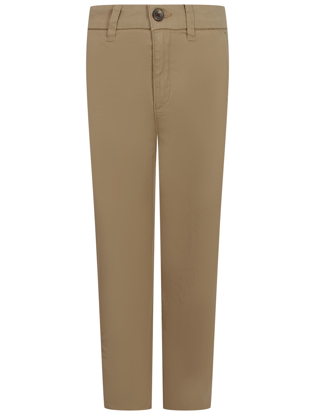 Бежевые брюки чинос