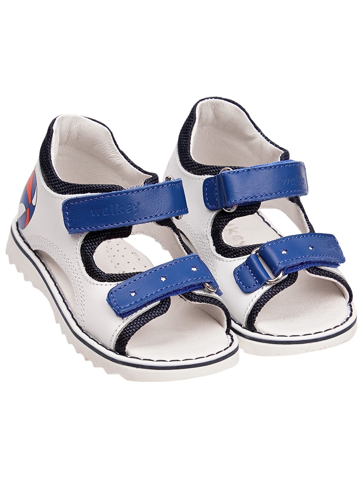 Сандалии из натуральной кожи с мячиком