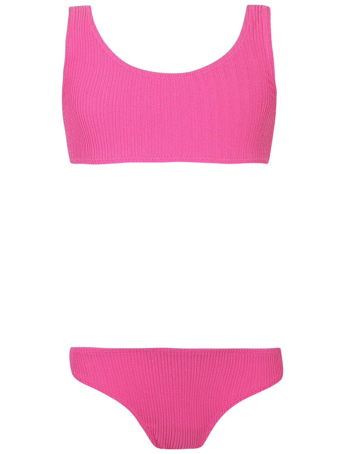 Раздельный купальник цвета фуксии