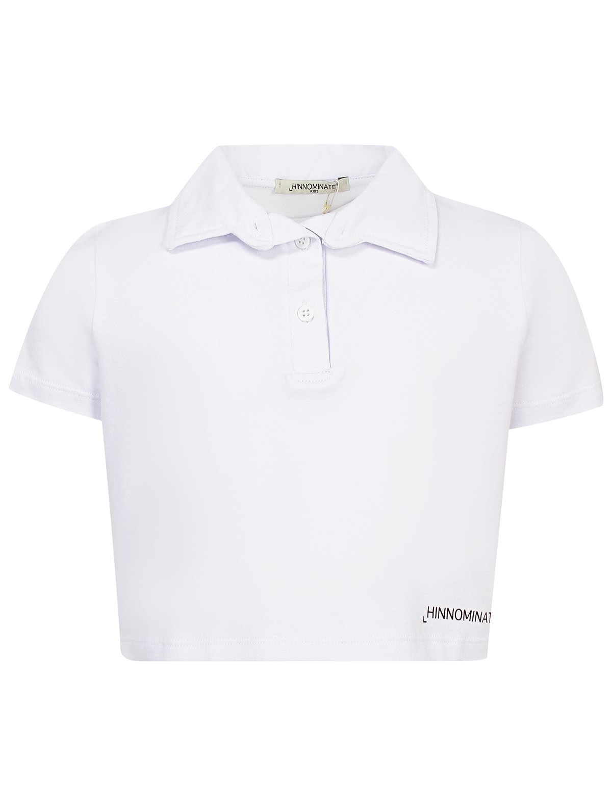 Блуза с воротником-поло