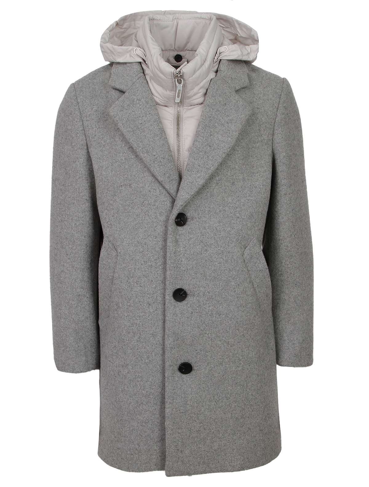 Пальто Antony Morato 2619582, цвет серый, размер 13
